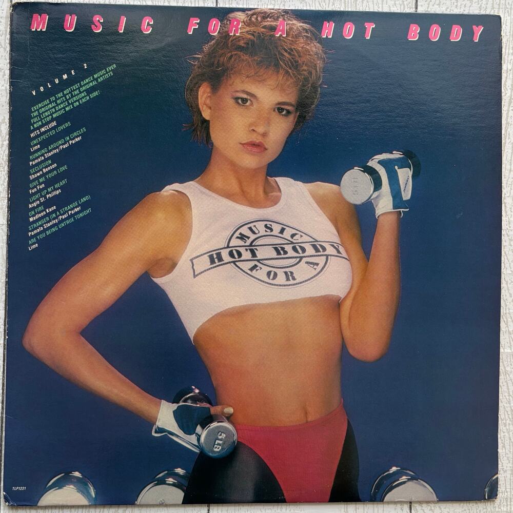Vintage 1985 Music for a Hot Body Vol 2 Vinyl TSR